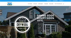 Desktop Screenshot of drywood.no